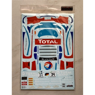 SK Decals水贴 1/24 BMW M6 GT3 Spa 24H 18 Walkenhorst SK24085