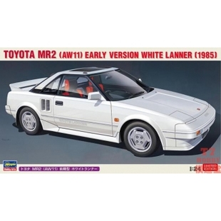 长谷川1/24拼装车模 Toyota MR2 AW11 Early Super Edition 20656