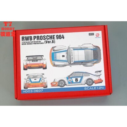 HobbyDesign树脂车模 1/24 RWB Porsche 964 VER.B HD03-0607