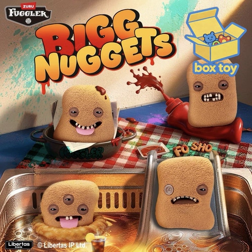 Fuggler正版丑萌鸡潮玩公仔