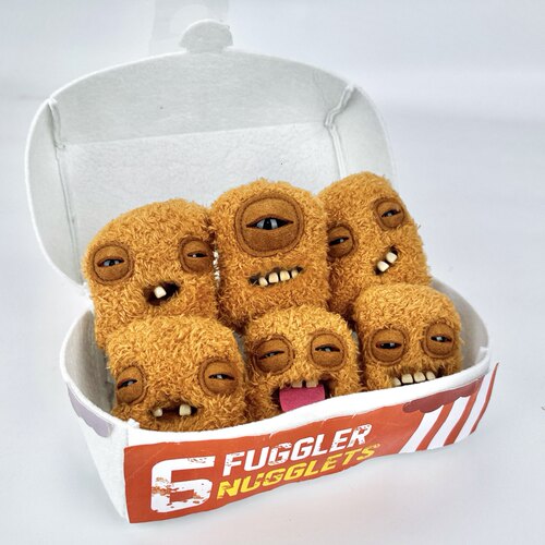 Fuggler萌牙怪兽鸡块毛绒挂件