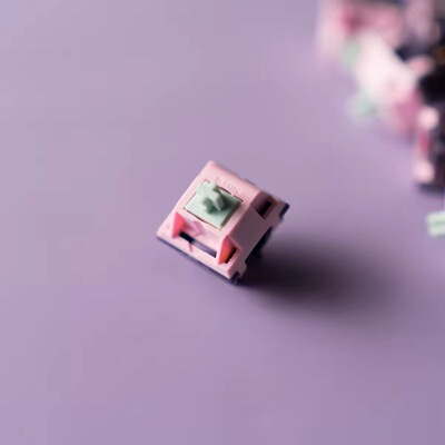 蝴蝶忍轴 闷轴 客制化机械键盘轴体开关 Shinobu Kocho switch