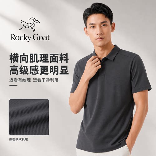 CORMAC吸湿排汗速干男士POLO衫