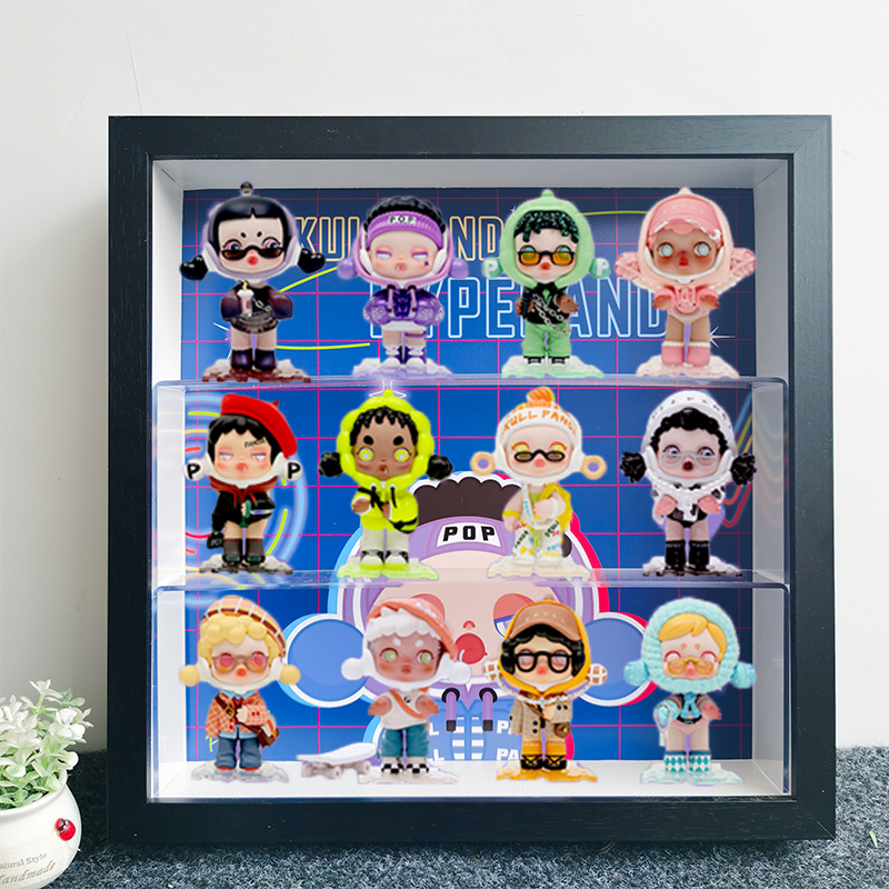 密度板熊喵密林古堡收纳展示