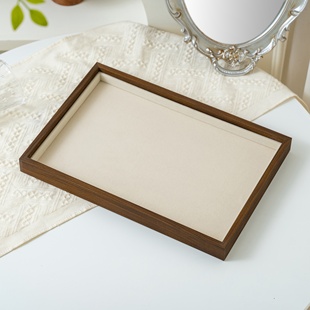 超大号饰品珠宝首饰展示收纳盘抽屉戒指耳环手项链手表整理盒货盘