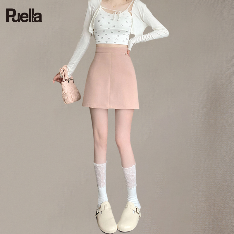 Puella拉夏贝尔韩版时尚半身裙