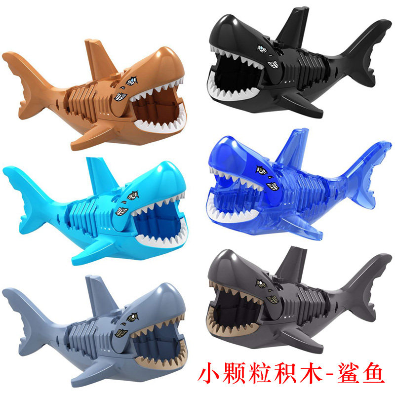 电影积木拼插哥斯拉玩具人仔