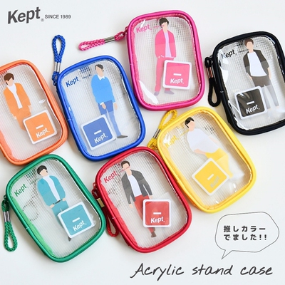 日本藤井Kept吧唧谷子收纳痛包