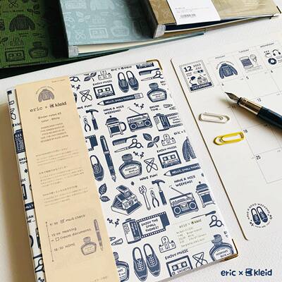 日本kleideric联名限定手账笔记