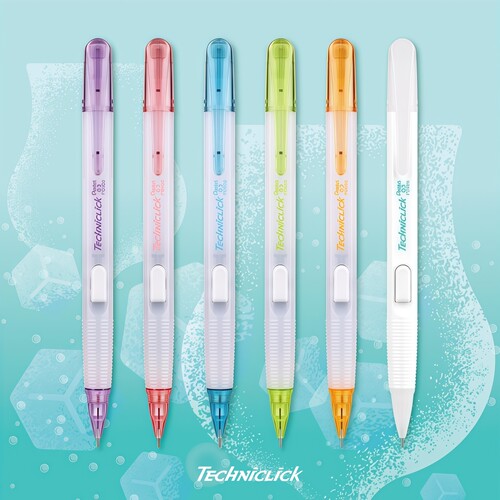 日本派通PD105C学生侧按自动铅笔