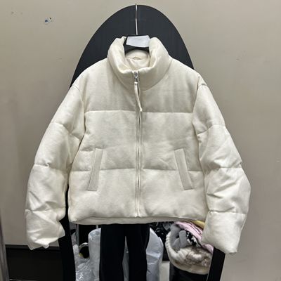 短款羽绒服女拉链保暖百搭外套