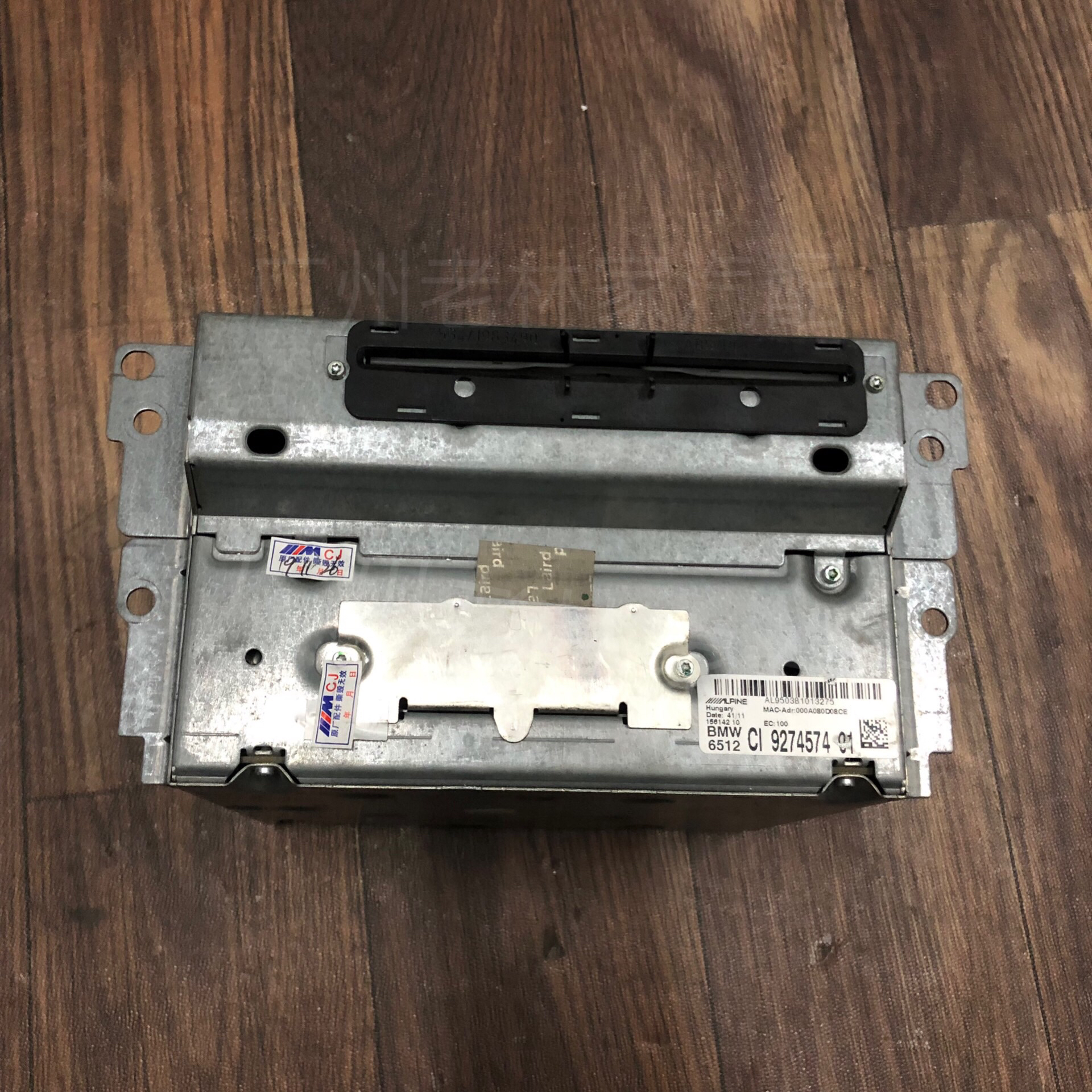 宝马5系f18车载cd音响拆车原拆