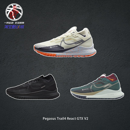Nike耐克飞马Pegasus Trail4React GTX V2黑武士越野鞋HM9728-002