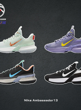 Nike Ambassador13耐克詹姆斯使节13代男子实战篮球鞋CQ9329-300