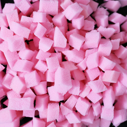 高回弹碎海绵颗粒填充物懒人沙发豆袋玩偶枕头芯抱枕靠垫芯填充棉