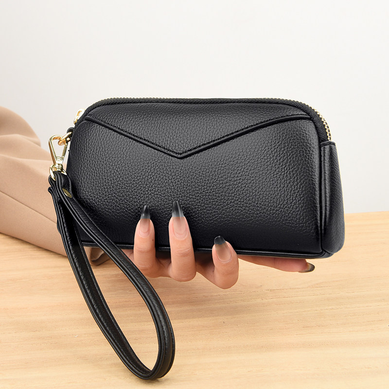 2022新款真皮手机包迷你小包包女手拿包夏天纯牛皮妈妈包买菜包女