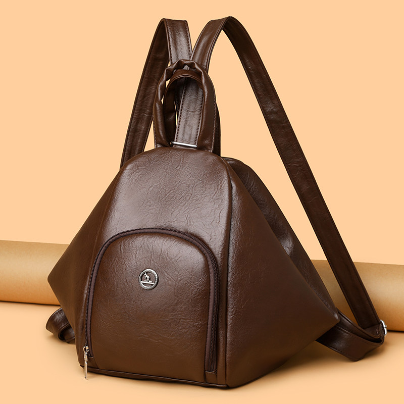 真皮牛皮女双肩包2026新款时尚复古皮质休闲多功能背包日常通勤包,箱包皮具/热销女包/男包,双肩背包,淘宝优惠券,粉丝福利购,淘宝优惠卷