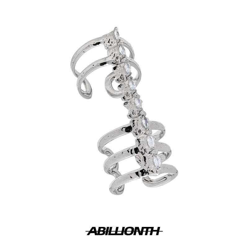 thumbnail for [Yue Minghui with the same paragraph] ABILLIONTH Bone Index Knuckle Ring Niche Design ins Premium Sense Woman