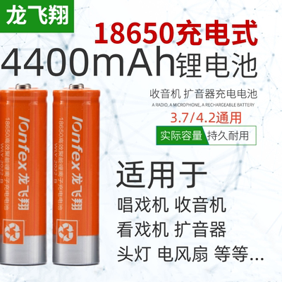 龙飞翔18650大容量电池