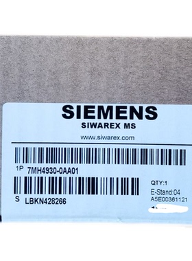 西门子正品称重模块西门子7MH4930-0AA01称重模块
