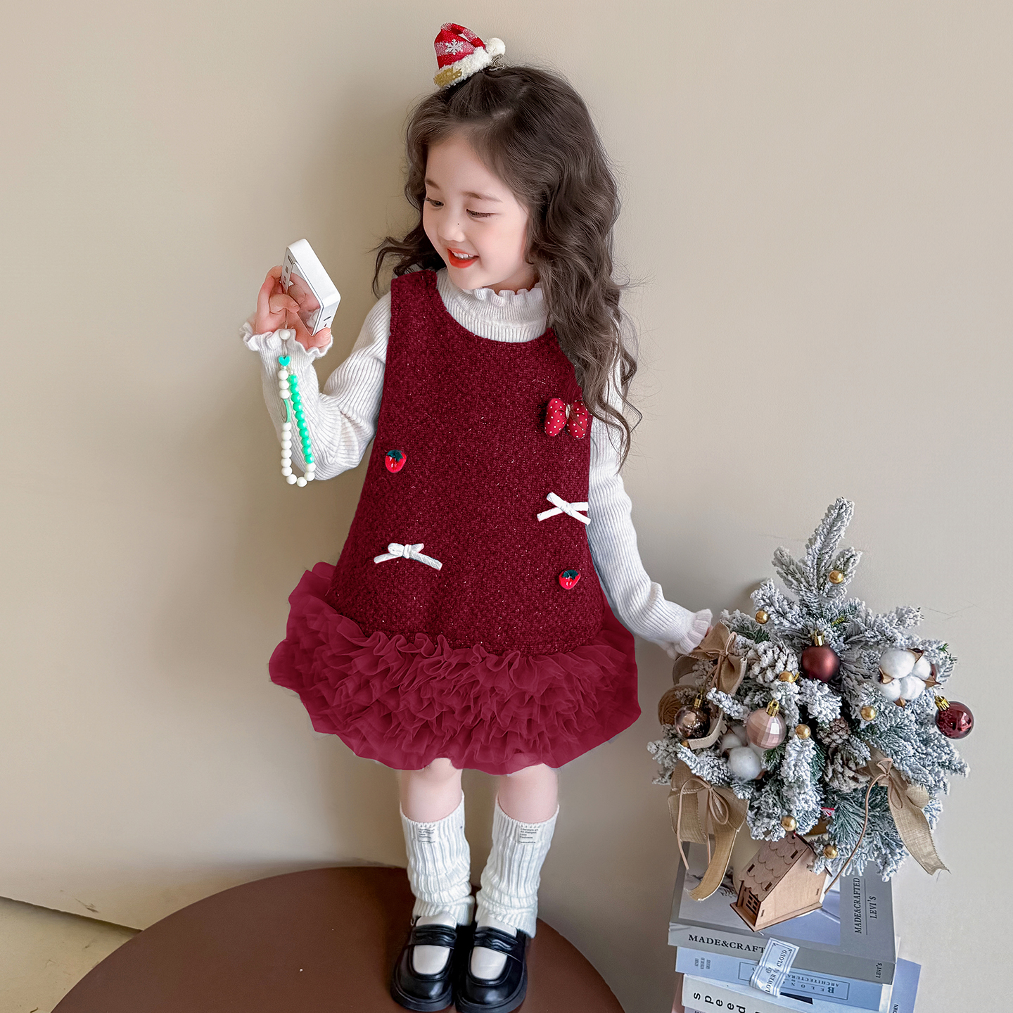 女童连衣裙秋装2025新款儿童