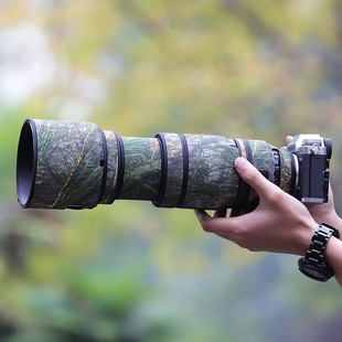 适用于富士FUJIFILM 400mmF4.5RL镜头迷彩炮衣保护套100400 XF100