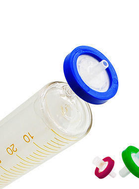 一次性针头过滤器13/25mm 0.22/0.45/0.8/0.1/1.0/3.0/5.0um水系混合纤维素MCE针式色谱过滤头包邮含票