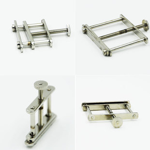 实验室软管夹 胶管夹 霍夫曼止水钳12mm17mm20mm25mm30mm40mm 螺旋止水夹 霍夫曼止水夹全铜电镀螺丝皮管夹