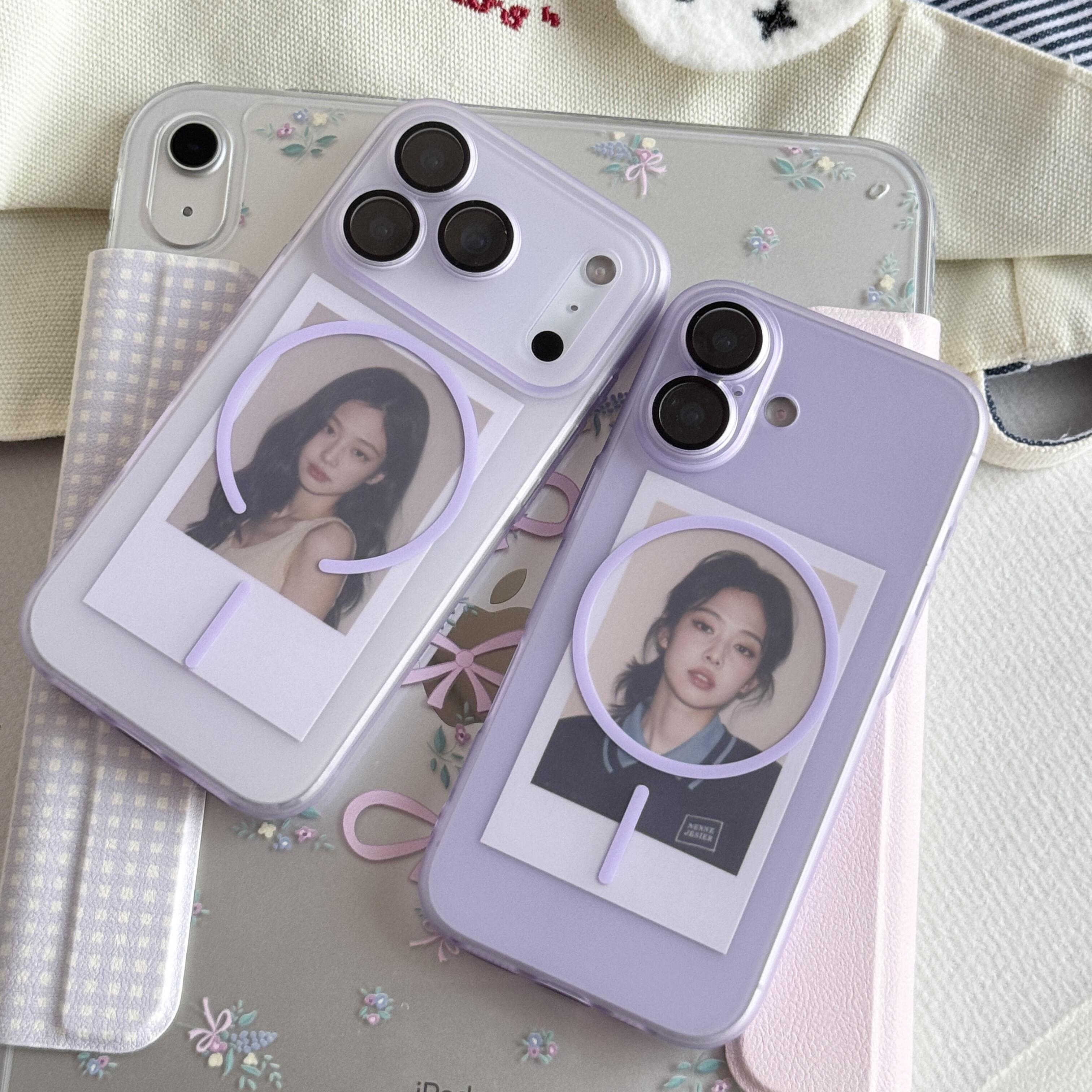 绝绝紫~薄如纸镜头膜全包新款冰雾适用苹果17promax手机壳iphone16pro磁吸15高级感14plus硅胶13防摔12女air