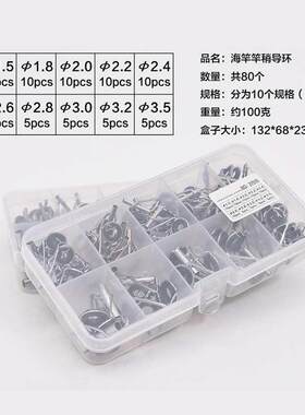 海竿矶竿顶环导环过线导线环远投钓鱼竿手杆矶钓长竿鱼杆改装DIY