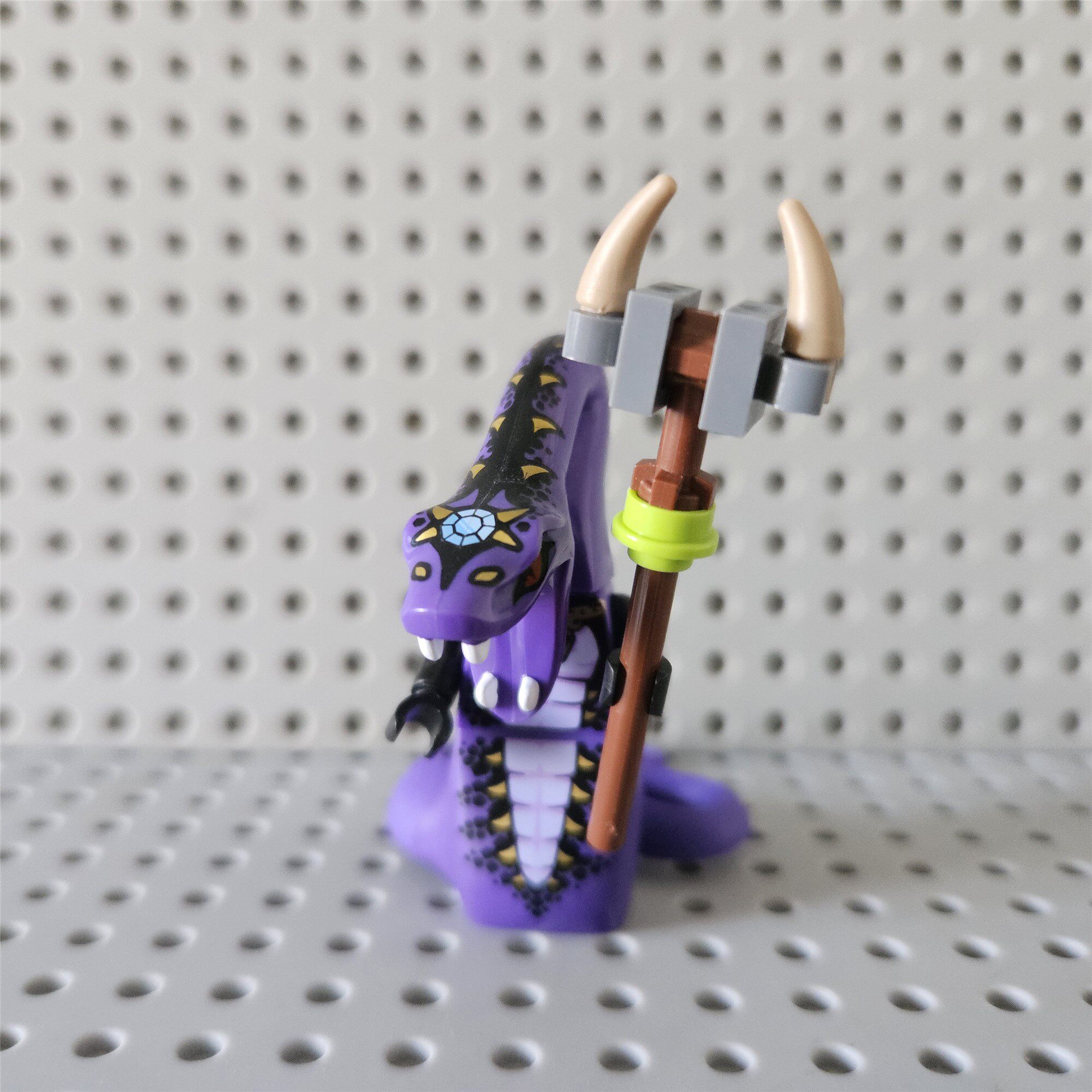 乐高LEGO 幻影忍者 人仔 njo127 狂蟒派 紫蛇怪 70749