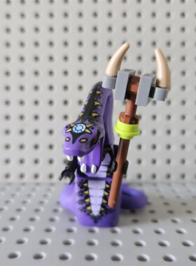 乐高LEGO 幻影忍者 人仔 njo127 狂蟒派 紫蛇怪 70749