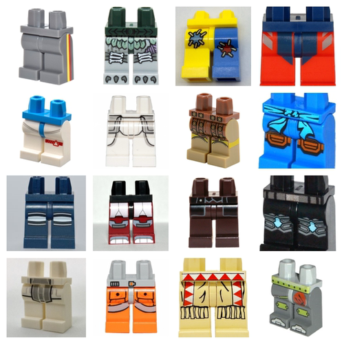 乐高 LEGO人仔 腿零件 970c00 配件 LEGO 250909#4