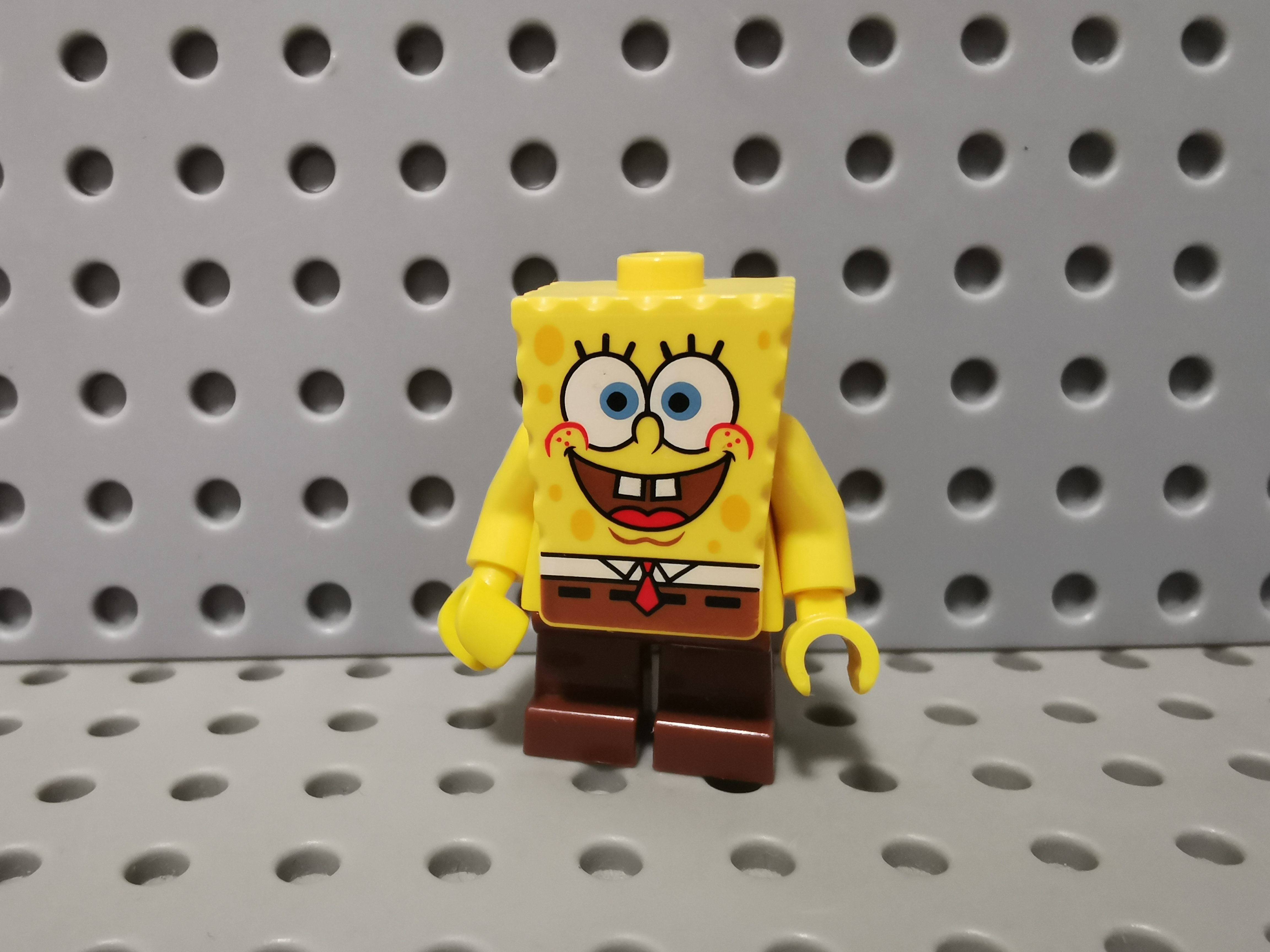 乐高lego 海绵宝宝bob001 人仔 笑脸 3825 3827 3830 二手