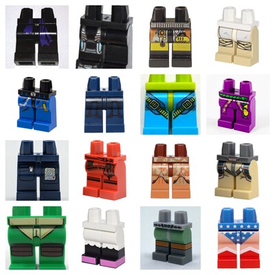 乐高 LEGO人仔 腿零件 970c00 配件 LEGO 250909#2