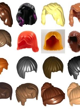 LEGO 乐高 人仔配件 零件 头发 250808