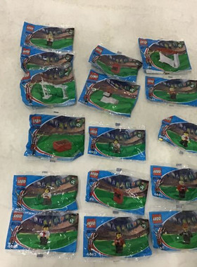 足球拼砌包乐高LEGO运动系列