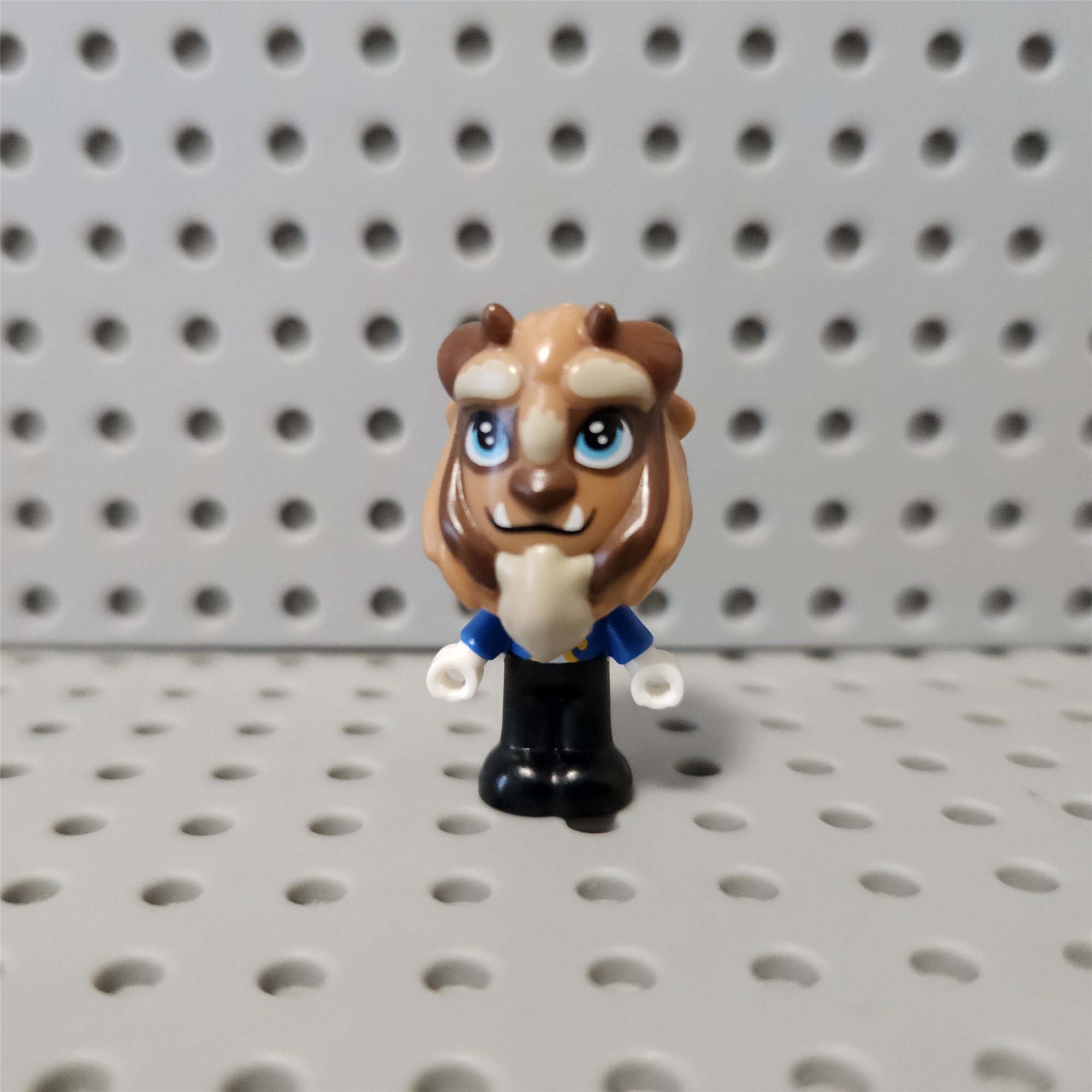 乐高LEGO 迷你人仔 美女与野兽 dp091 野兽王子 43177