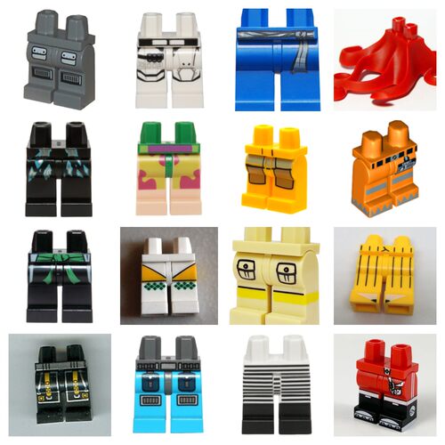 乐高 LEGO人仔 腿零件 970c00 配件 LEGO 250909#3
