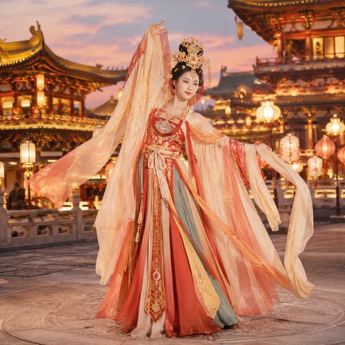 丽晨达羽景区巡游舞蹈NPC服装