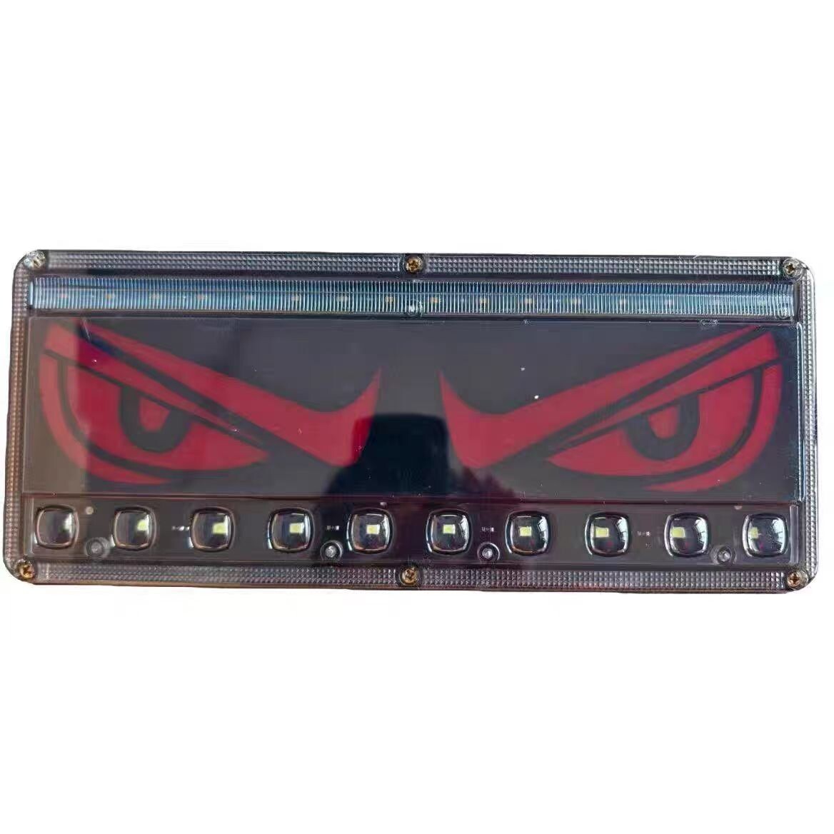 舞狮眼140-2货车后尾灯led刹车爆闪灯12v24v农用挂车防水超亮尾灯