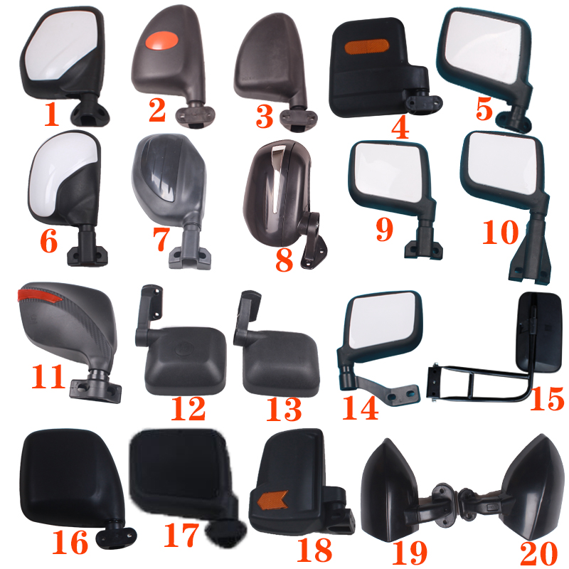 时风反光镜倒车镜电动车后视镜