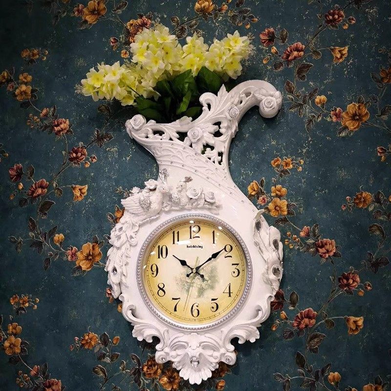 欧式表挂钟客厅豪华个性创意时尚简欧钟表大气时钟家用奢华挂表