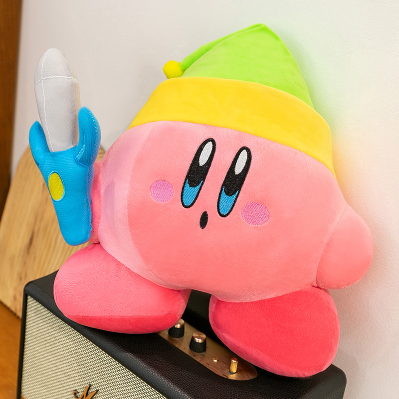 剑士星之卡比绿帽子卡比可爱摆件公仔礼物动漫毛绒卡通儿童玩偶,玩具/童车/益智/积木/模型,毛绒/玩偶/公仔/布艺类玩具,淘宝优惠券,粉丝福利购,淘宝优惠卷