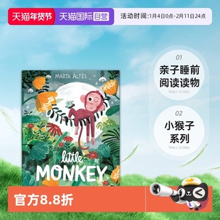 【自营】Little Monkey 小猴子 儿童性格培养启蒙绘本 亲子睡前阅读读物 Marta Altes 麦克米伦 Macmillan