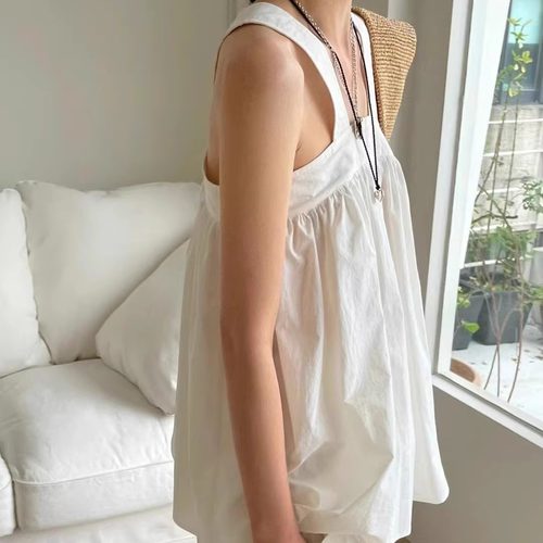 SALE 原139韩国代购东大门代购 夏季新款吊带上衣心机性感百搭