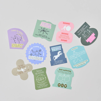 【现货】韩国analogue keeper Cue sticker 装饰贴纸 手帐素材