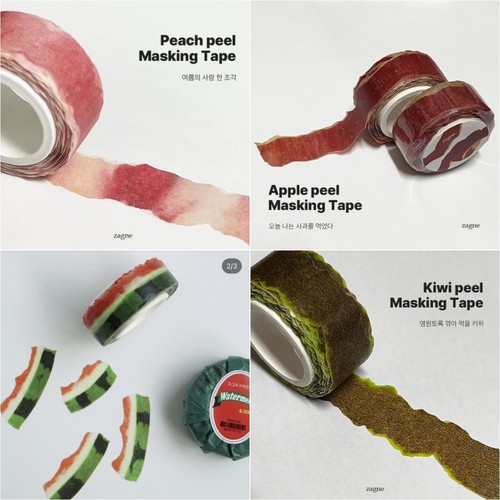韩国水果皮苹果皮胶带