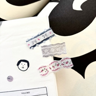 浮光分装 台湾Pion 花灰/草莓/流苏 轻复古森系盐系异形胶带