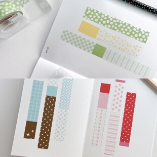 【整卷/分装】 真好看！！韩国kindablue 波点星星基础款手帐胶带